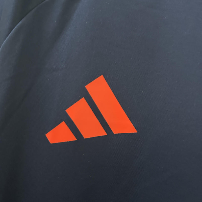 Camisa Flamengo Treino Azul Escuro  25/26  - Adidas Torcedor