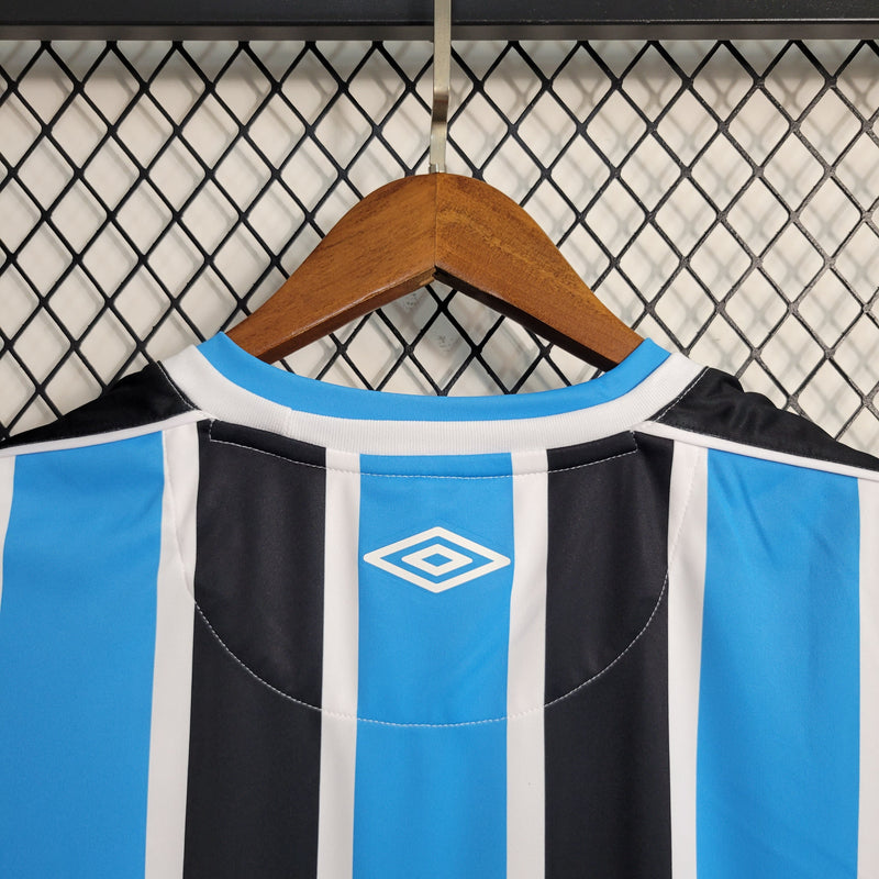 Camisa Grêmio Home 23/24 - Umbro Torcedor Masculina - Lançamento (Importação)