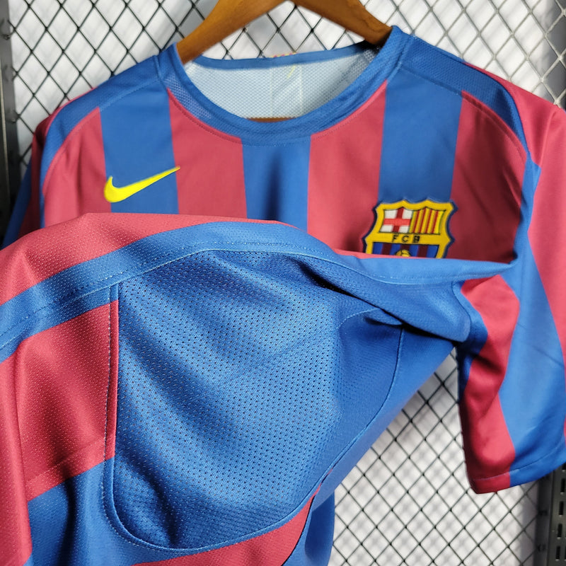 Camisa Barcelona Titular 2006 - Versão Retro  (Importação)