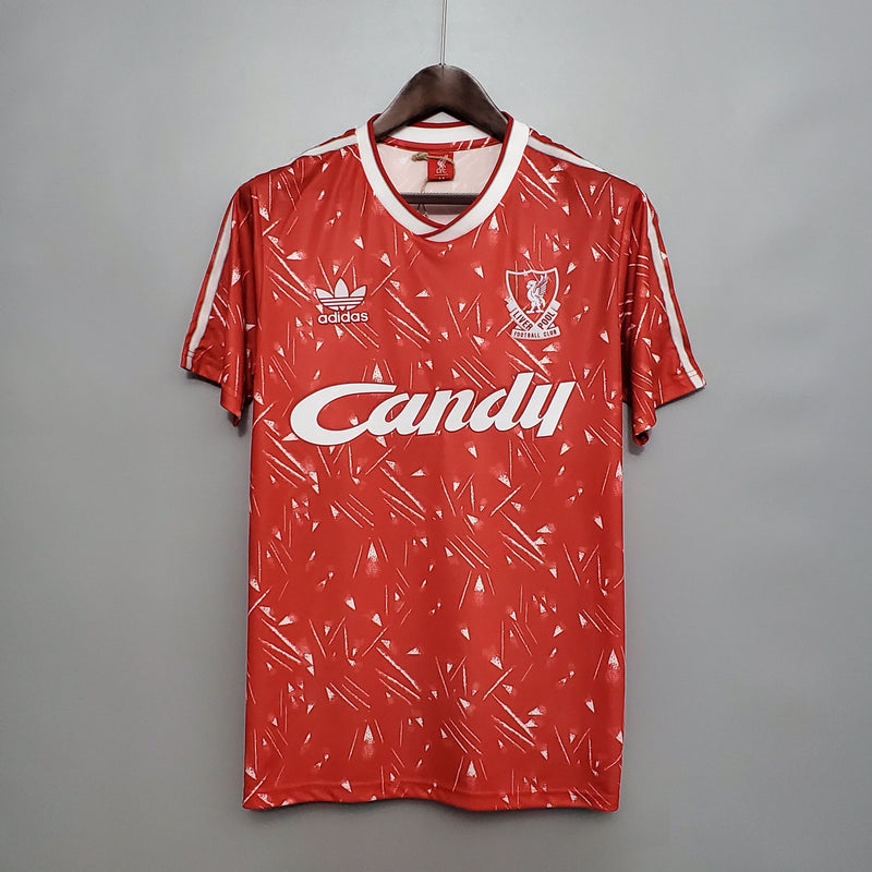 Camisa Liverpool Titular 89/91 - Versão Retro (Importação)