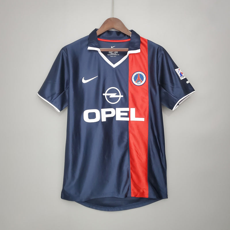 Camisa PSG Titular 01/02 - Versão Retro (Importação)