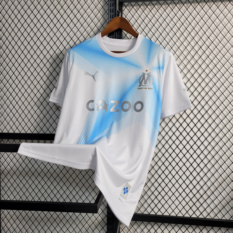 Camisa Olympique Marseille 23/24 - Puma Torcedor Masculina - (Importação)