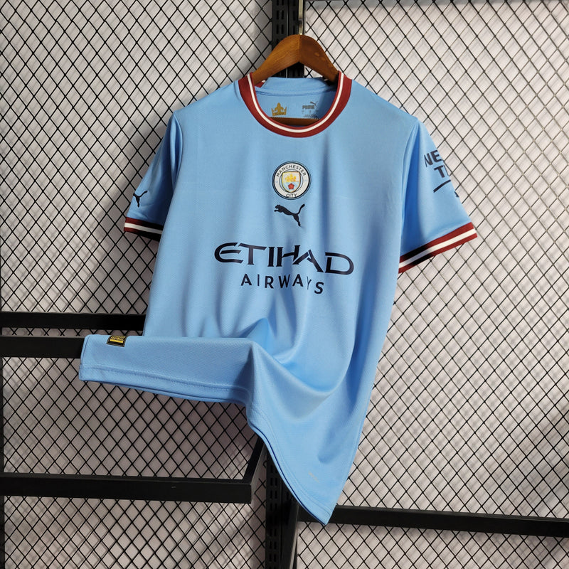 Manchester City Home 22/23 - Puma Torcedor Masculina (Importação)