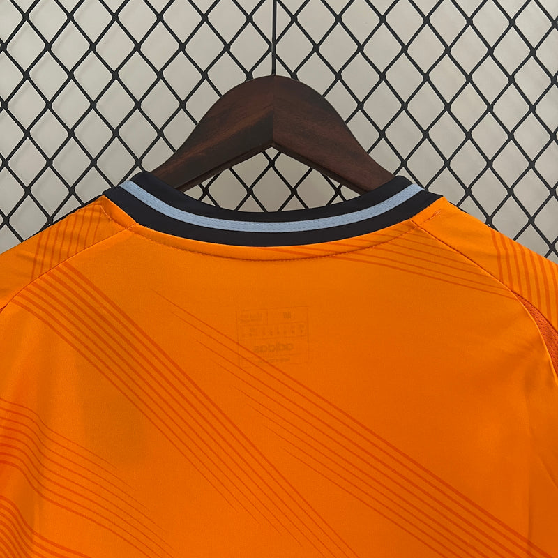 Camisa Real Madrid Laranja 24/25 - Adidas Torcedor