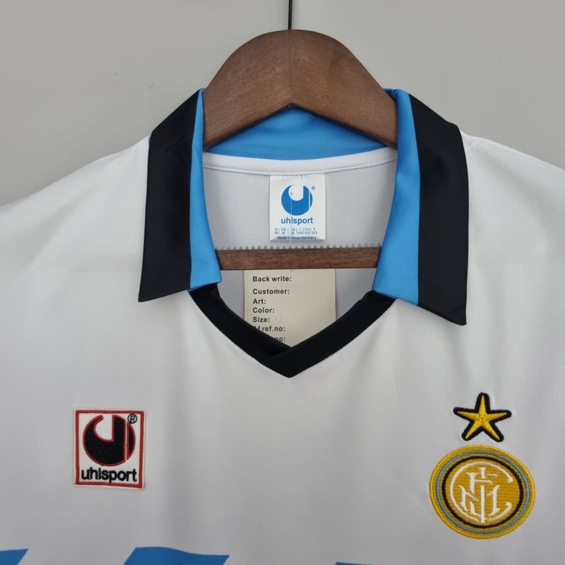 Camisa Inter de Milão Reserva 90/91 - Versão Retro (Importação)