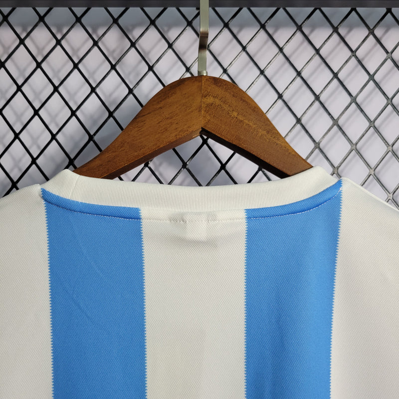 Camisa Argentina Titular 1986 - Versão Retro (Importação)