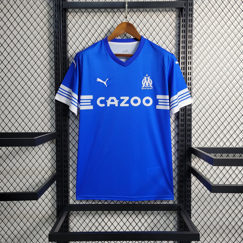 Camisa Olympique Marseille 23/24 - Puma Torcedor Masculina - (Importação)