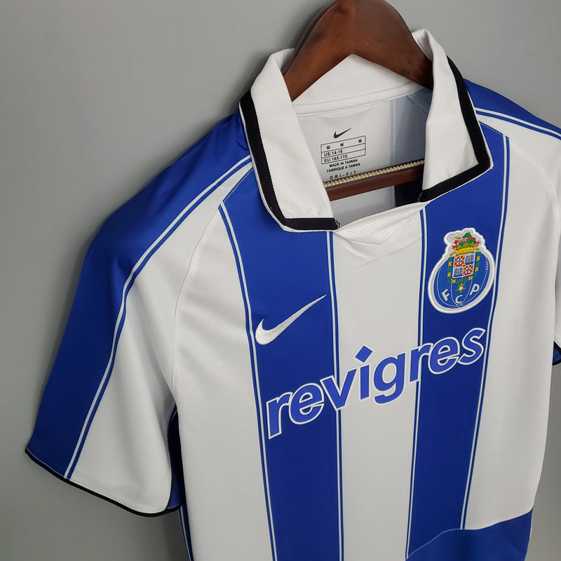 Camisa Porto Titular 03/04 - Versão Retro (Importação)