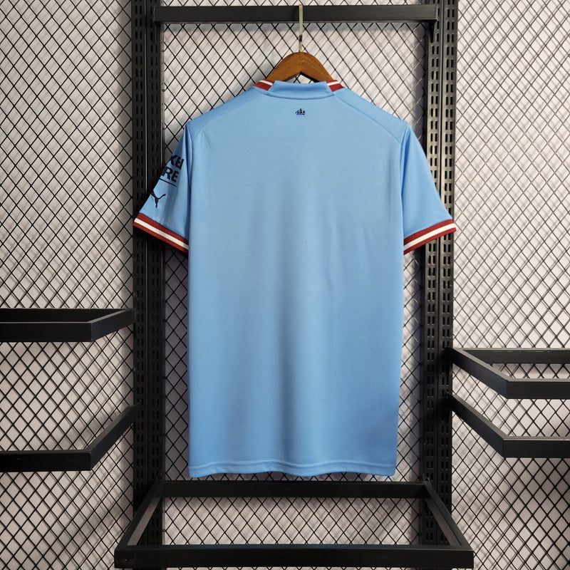 Manchester City Home 22/23 - Puma Torcedor Masculina (Importação)