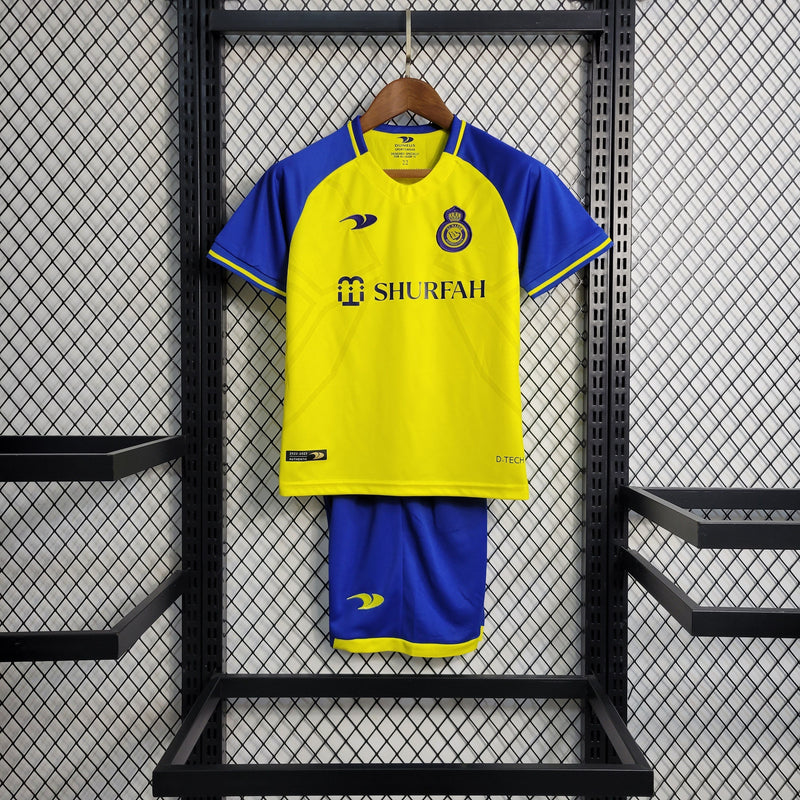 Kit Infantil Al-Nassr Titular 22/23 (Importação)