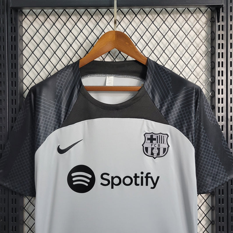 Camisa Barcelona Treino 23/24 - Nike Torcedor Masculina - (Importação)