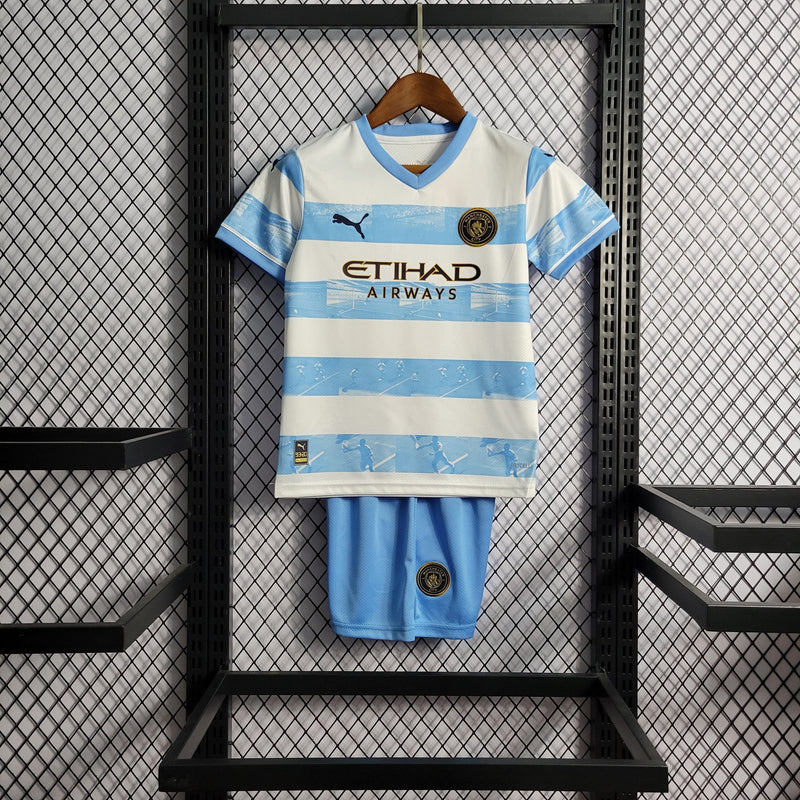 Kit Infantil Manchester City Edição Limitada 22/23 (Importação)