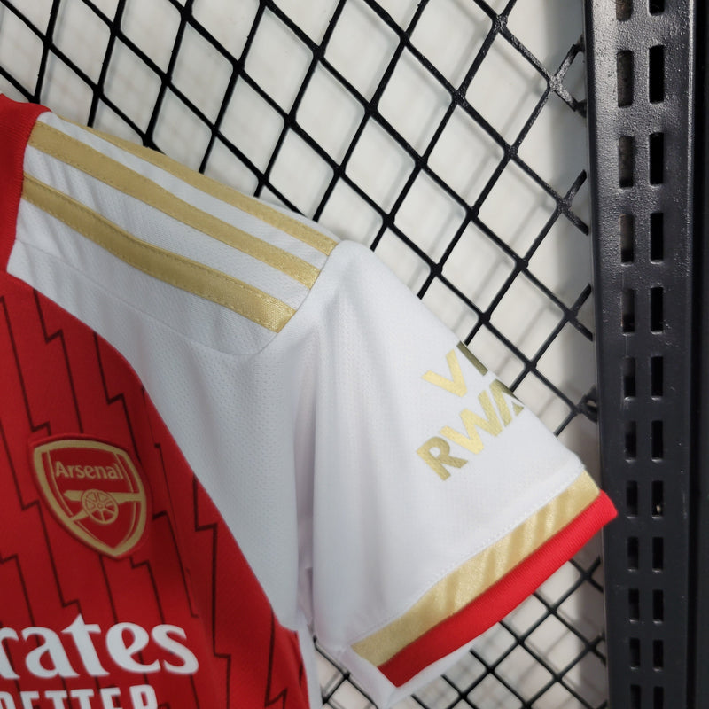 Kit Infantil Arsenal Titular 23/24 (Importação)