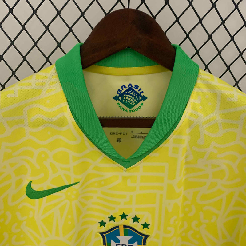 Camisa Brasil Home 24/25 - Versão Torcedor (Importação)