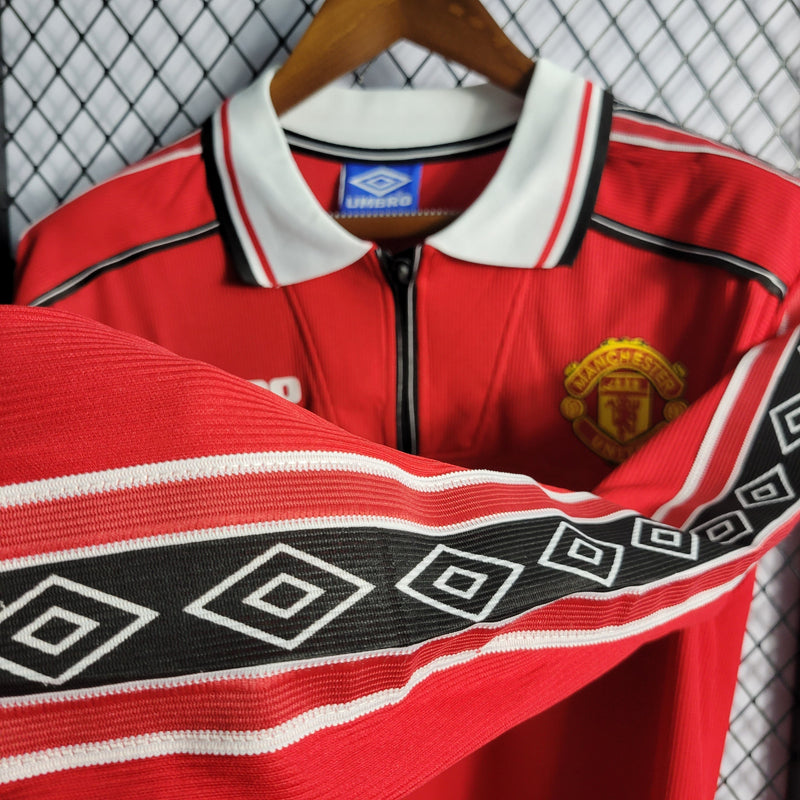 Camisa Manchester United Titular 98/99 - Versão Retro (Importação)