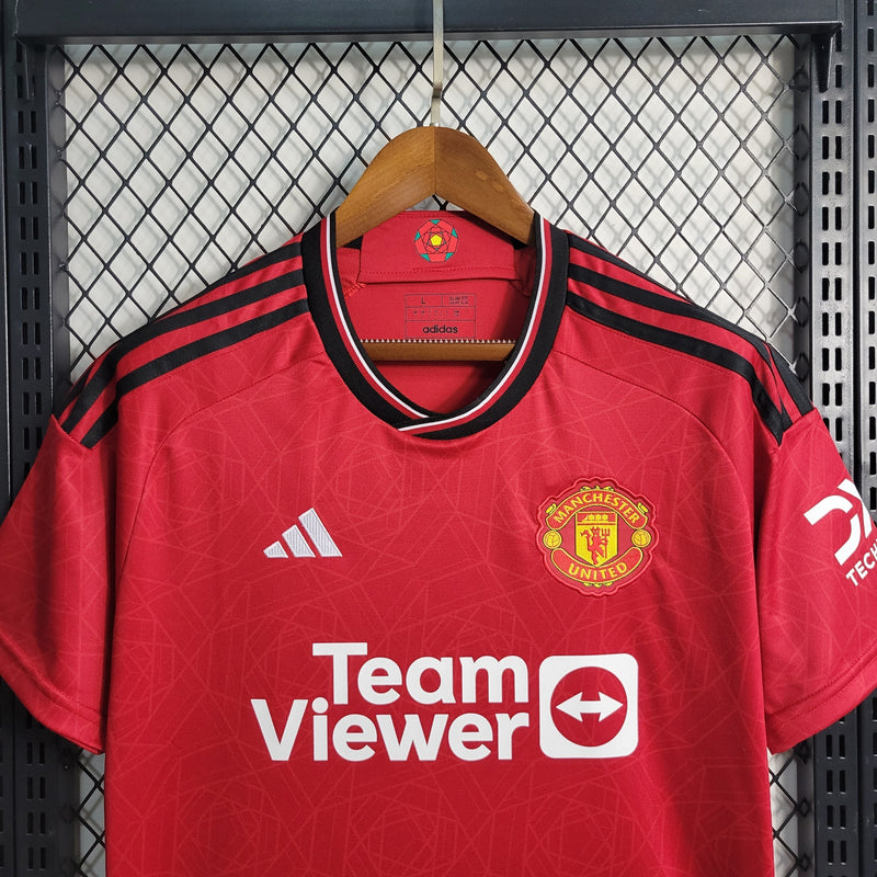 Camisa Manchester United Home 23/24 - Adidas Torcedor Masculina - (Importação)