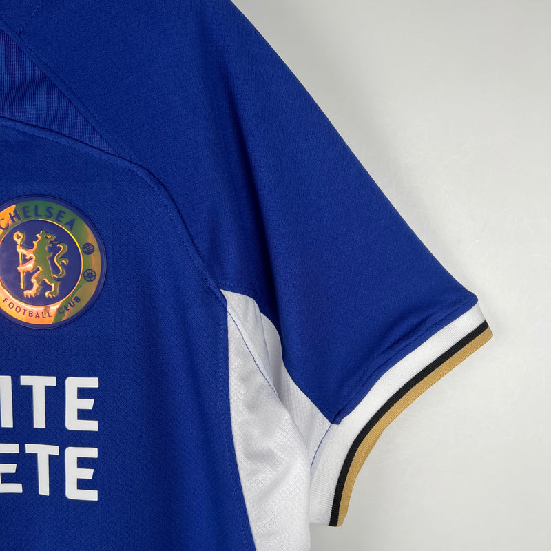 Camisa Chelsea Holográfica 24/25 (Com Patrocínio) - Nike Torcedor