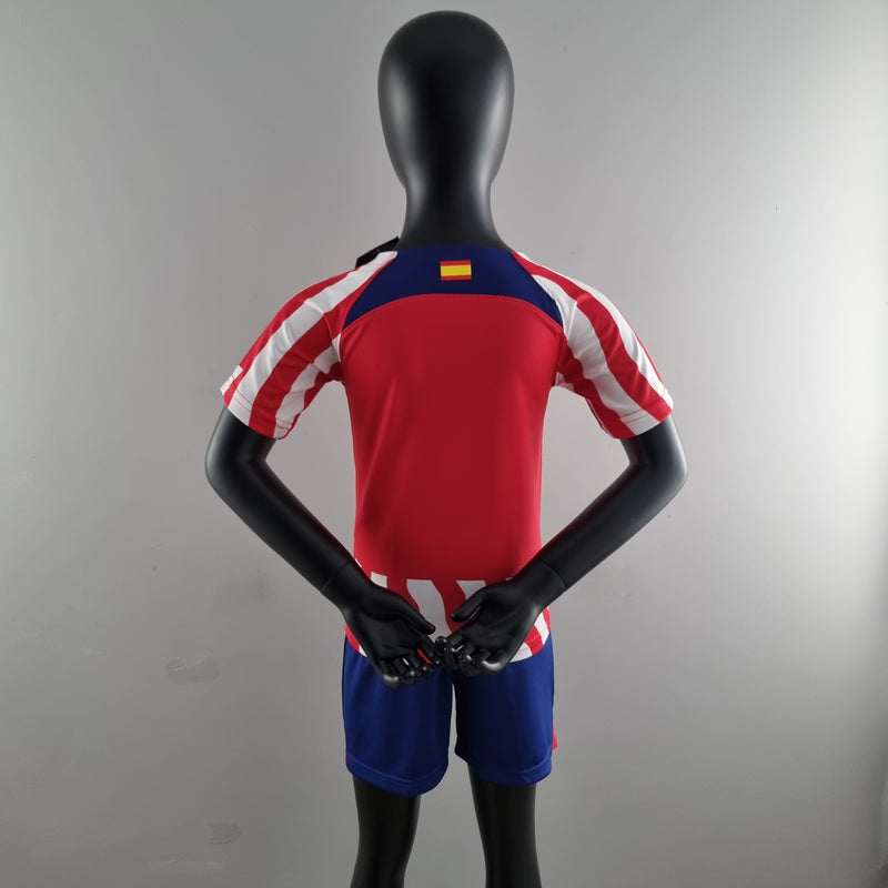 Kit Infantil Atlético de Madrid Titular 22/23 (Importação)