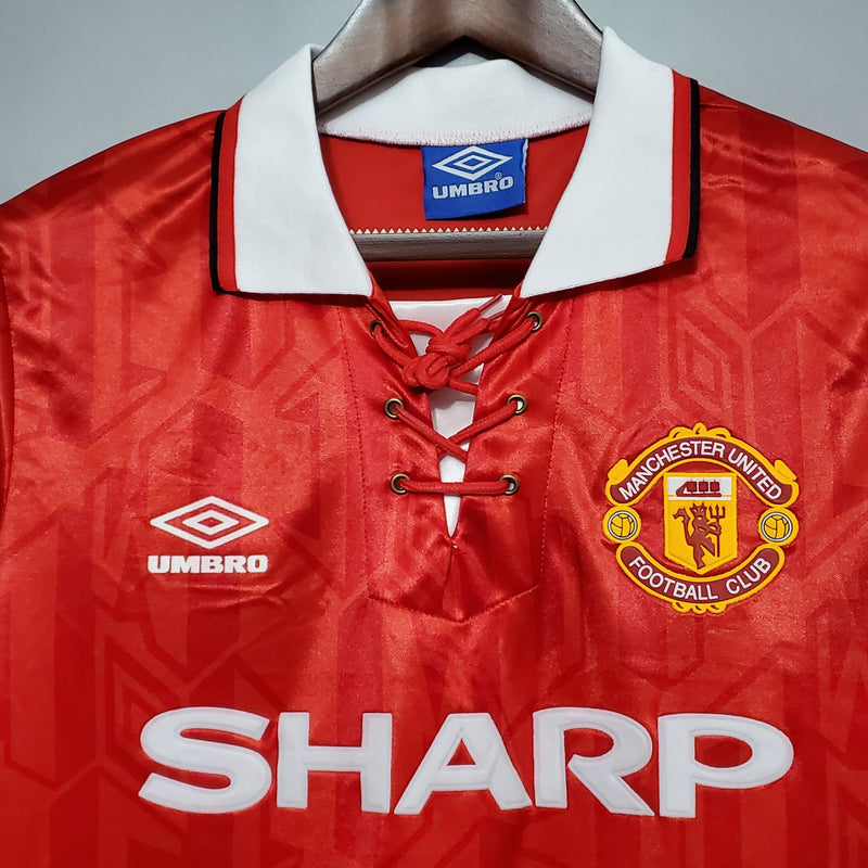 Camisa Manchester United Titular 92/94 - Versão Retro (Importação)