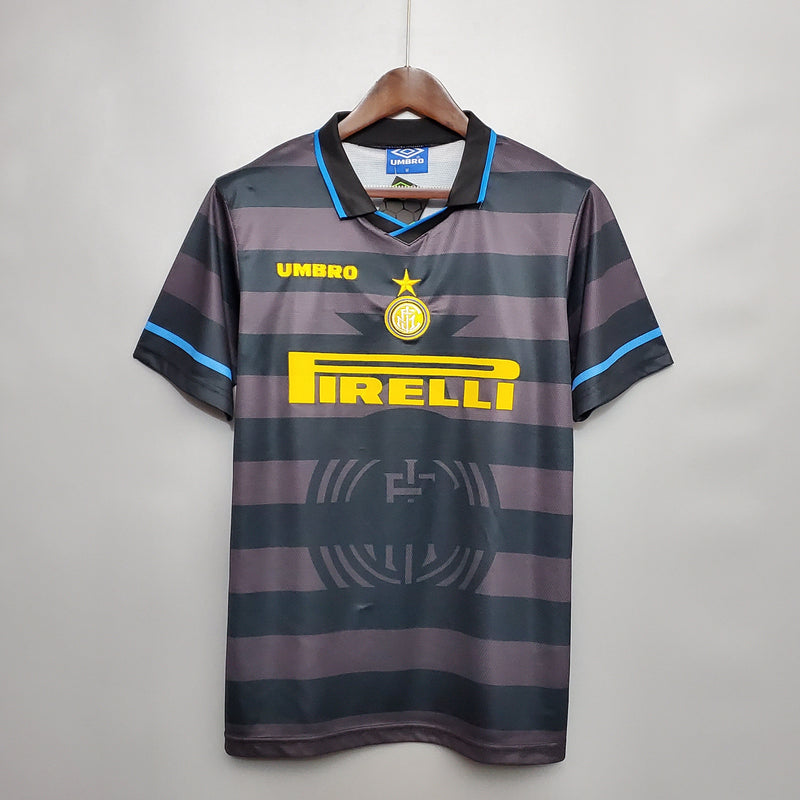 Camisa Inter de Milão Reserva 97/98 - Versão Retro (Importação)