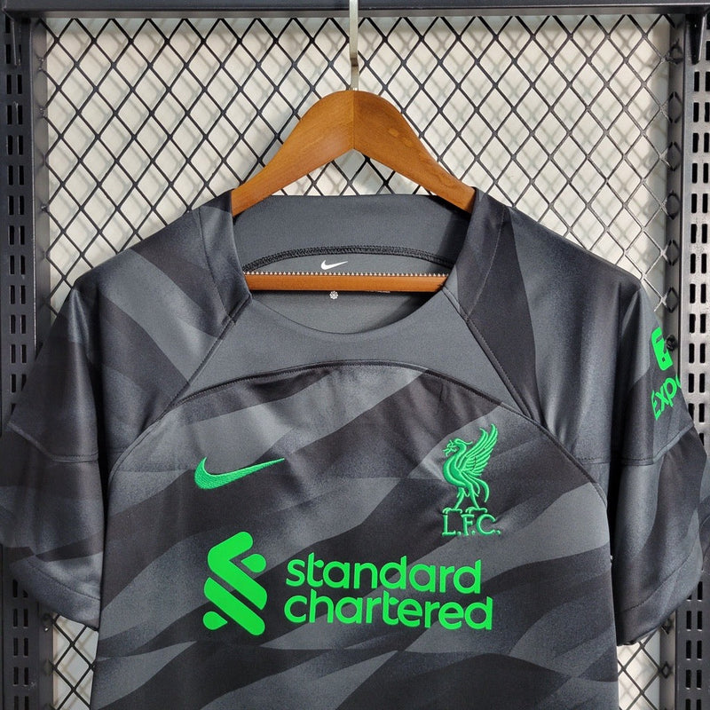 Camisa Liverpool Goleiro 23/24 - Nike Torcedor Masculina - (Importação)