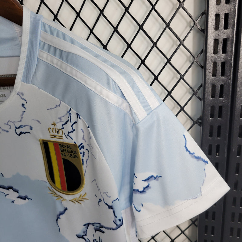 Camisa Bélgica Home  23/24 - Adidas Feminina (Importação)