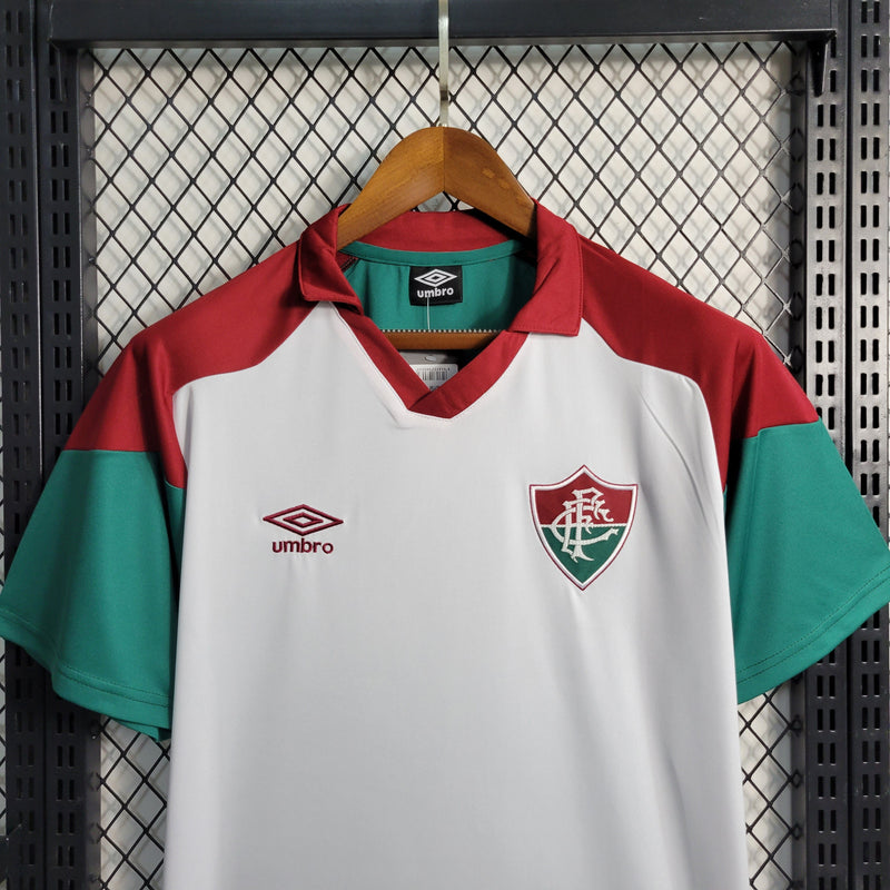 Camisa Fluminense Treino 23/24 - Umbro Torcedor Masculina - Branco (Importação)