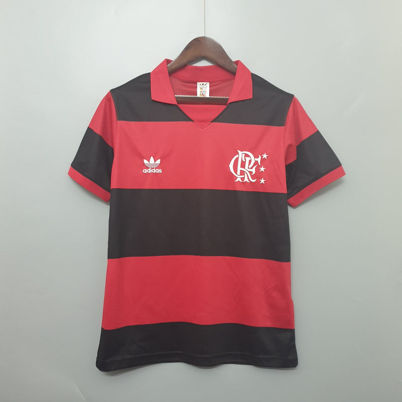 Camisa Flamengo Titular 1982 - Versão Retro (Importação)