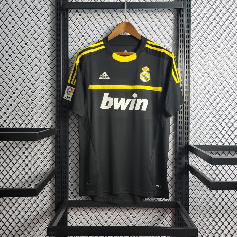 Camisa Real Madrid Goleiro Preta 11/12 - Versão Retro (Importação)