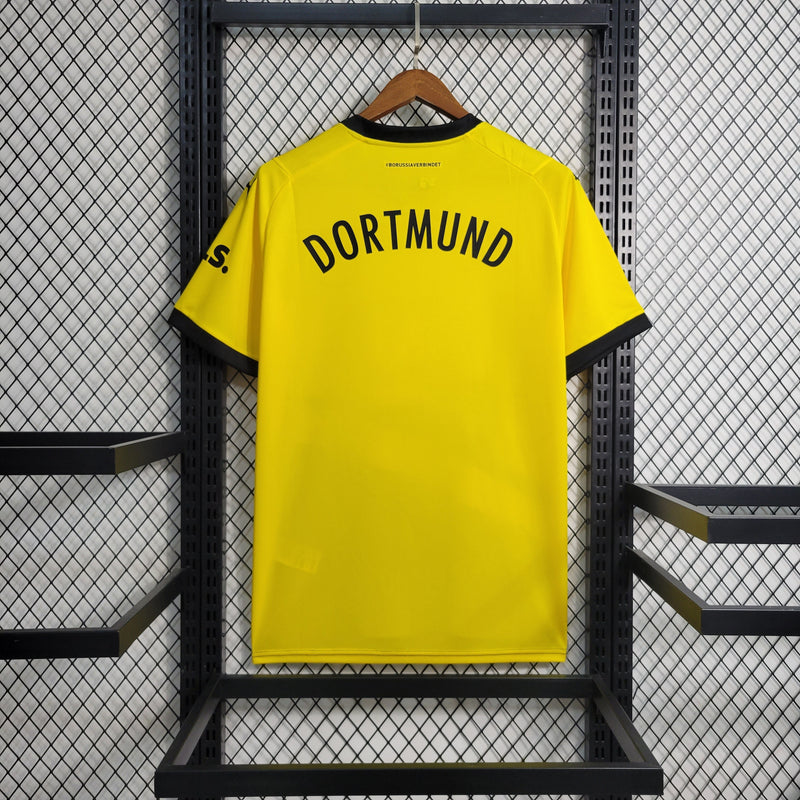 Camisa Borussia Dortmund Home 23/24 - Puma Torcedor Masculina  (Importação)