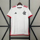 Camisa Flamengo Away 24/25 Branca - Adidas Torcedor Masculina (Importação)