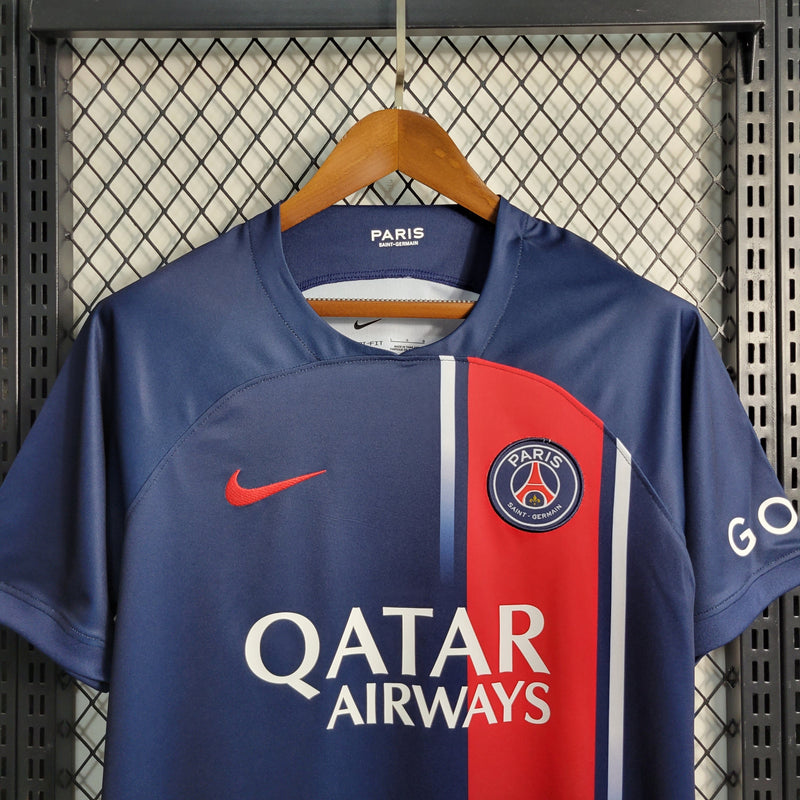 Camisa Psg Home 23/24 - Nike Torcedor Masculina - Lançamento (Importação)