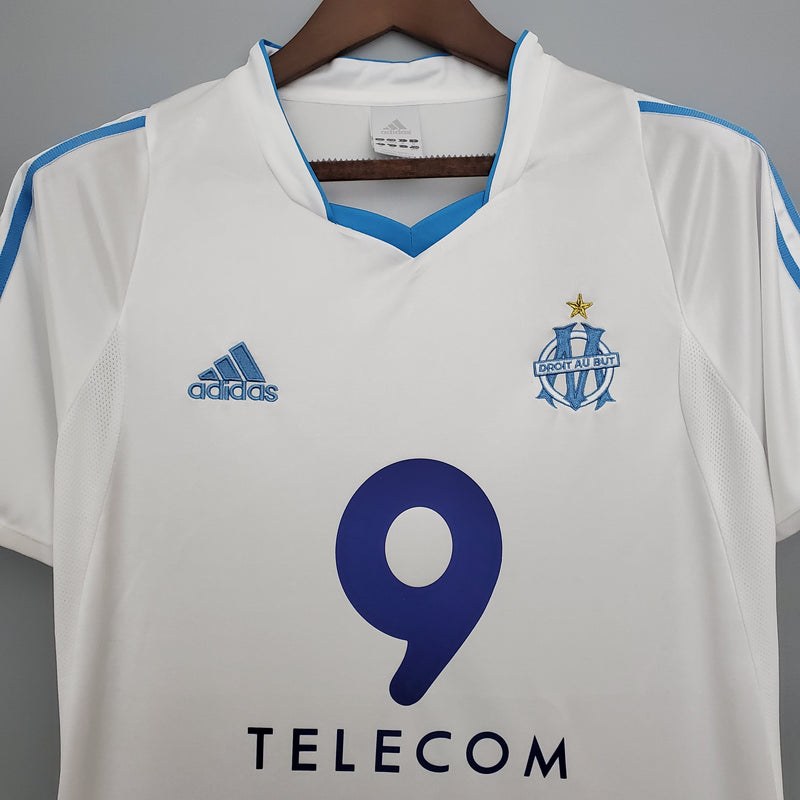 Camisa Olympique de Marseille Titular 02/03 - Versão Retro (Importação)