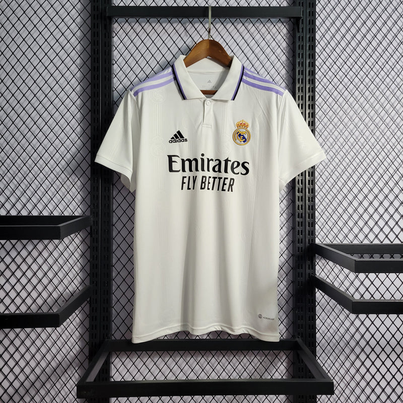 Camisa Real Madrid Titular 22/23 - Versão Torcedor (Importação)