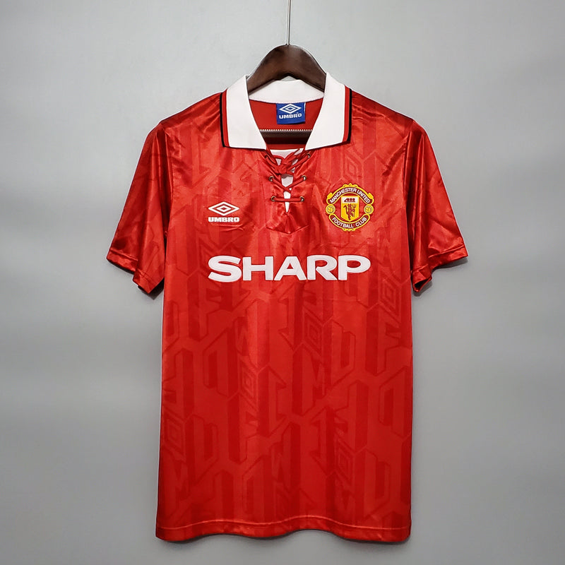 Camisa Manchester United Titular 92/94 - Versão Retro (Importação)