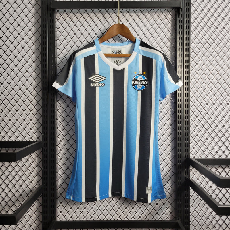 Camisa Grêmio Titular 22/23 - Versão Feminina (Importação)