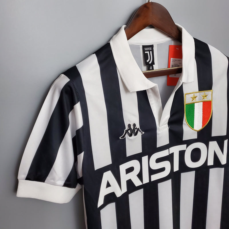 Camisa Juventus Titular 84/85 - Versão Retro  (Importação)