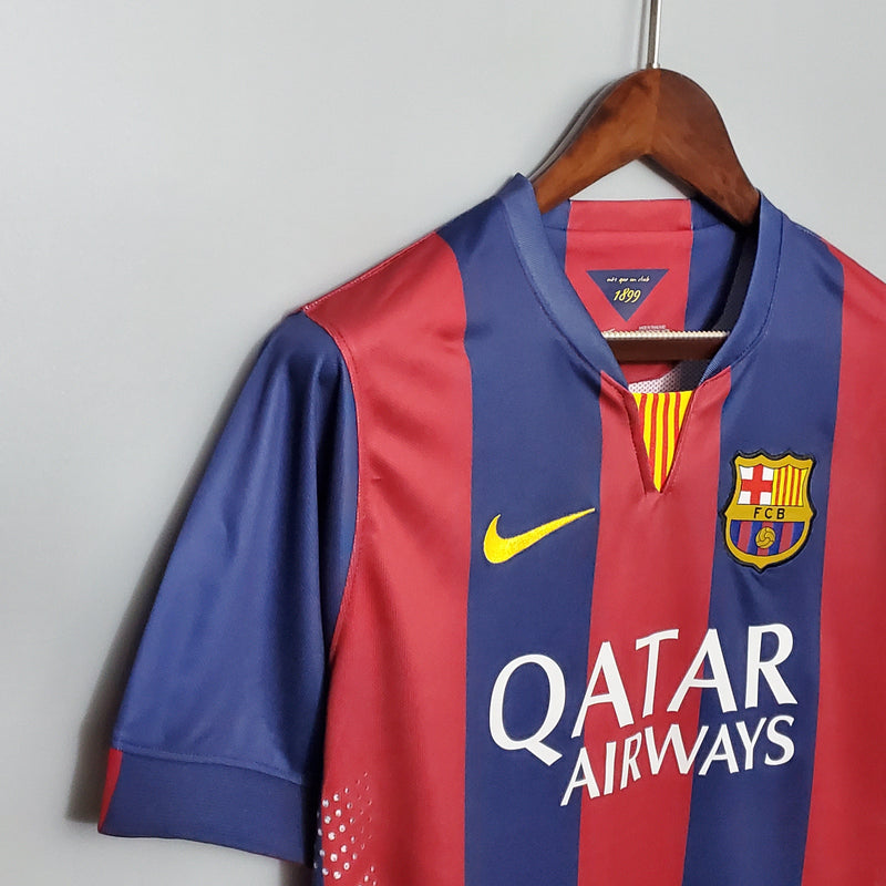 Camisa Barcelona Titular 14/15 - Versão Retro  (Importação)