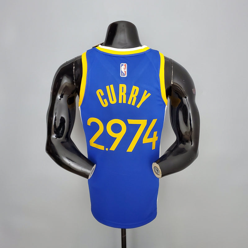 Camisa NBA Golden State Warriors #30 Curry - #2974 Blue (Importação)