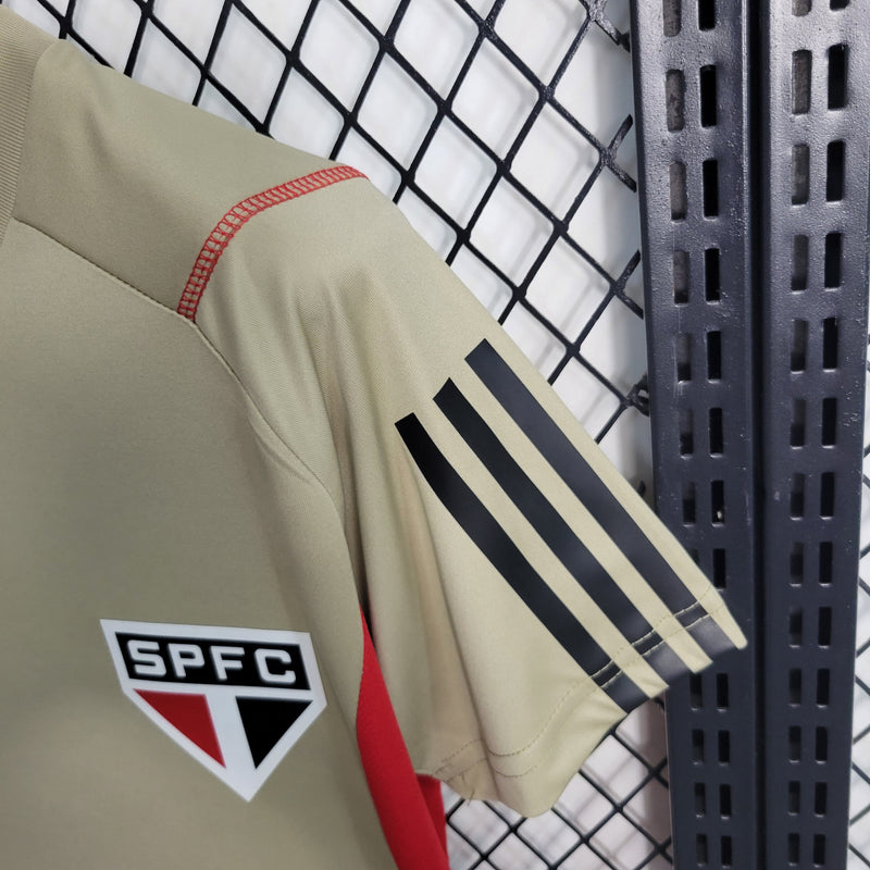 Camisa São Paulo Treino 23/24 - Adidas Feminina (Importação)