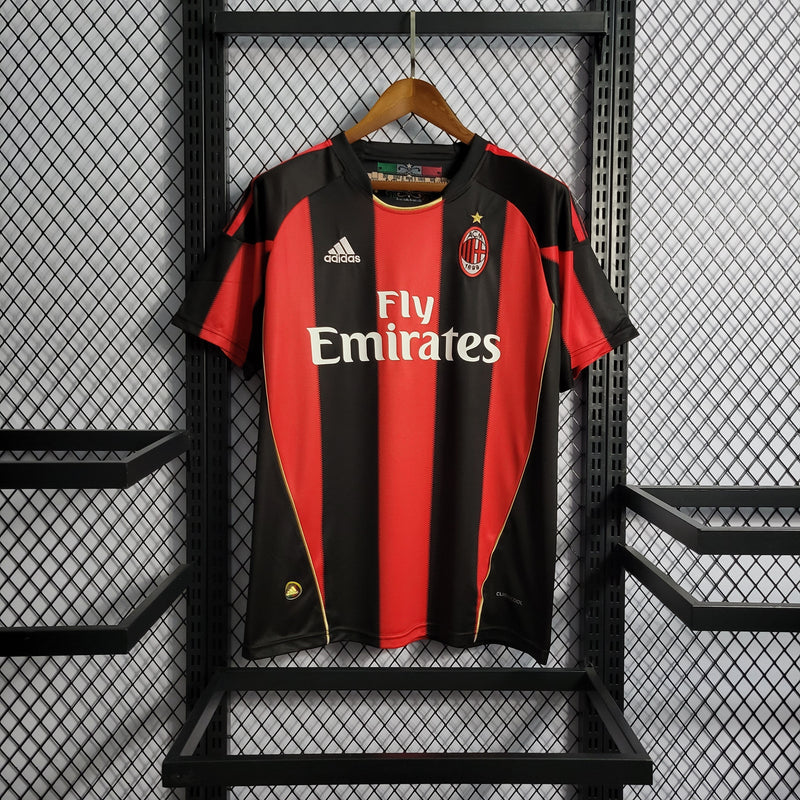 Camisa Milan Titular 10/11 - Versão Retro  (Importação)