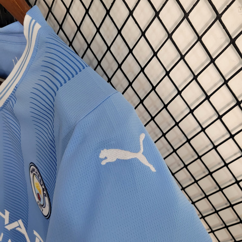 Camisa Manchester City Home 23/24 - Puma Torcedor Masculina - (Importação)