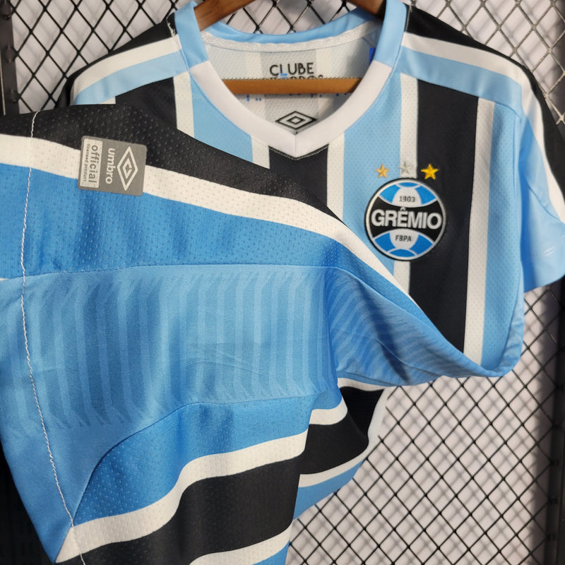 Camisa Grêmio Titular 22/23 - Versão Feminina (Importação)