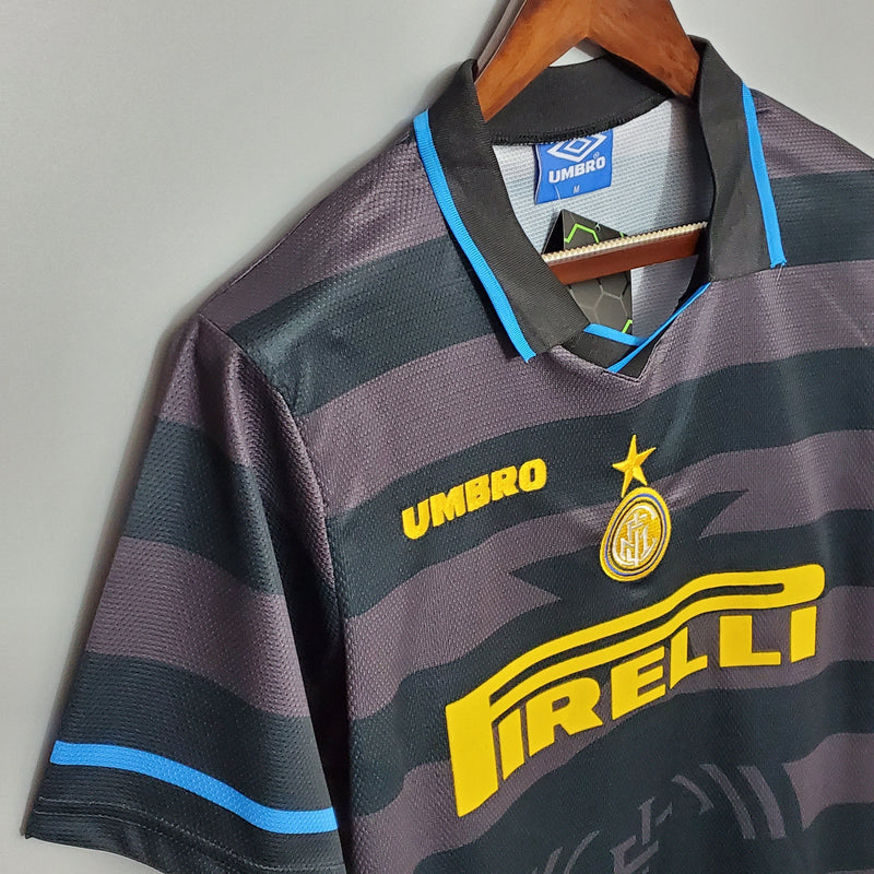 Camisa Inter de Milão Reserva 97/98 - Versão Retro (Importação)