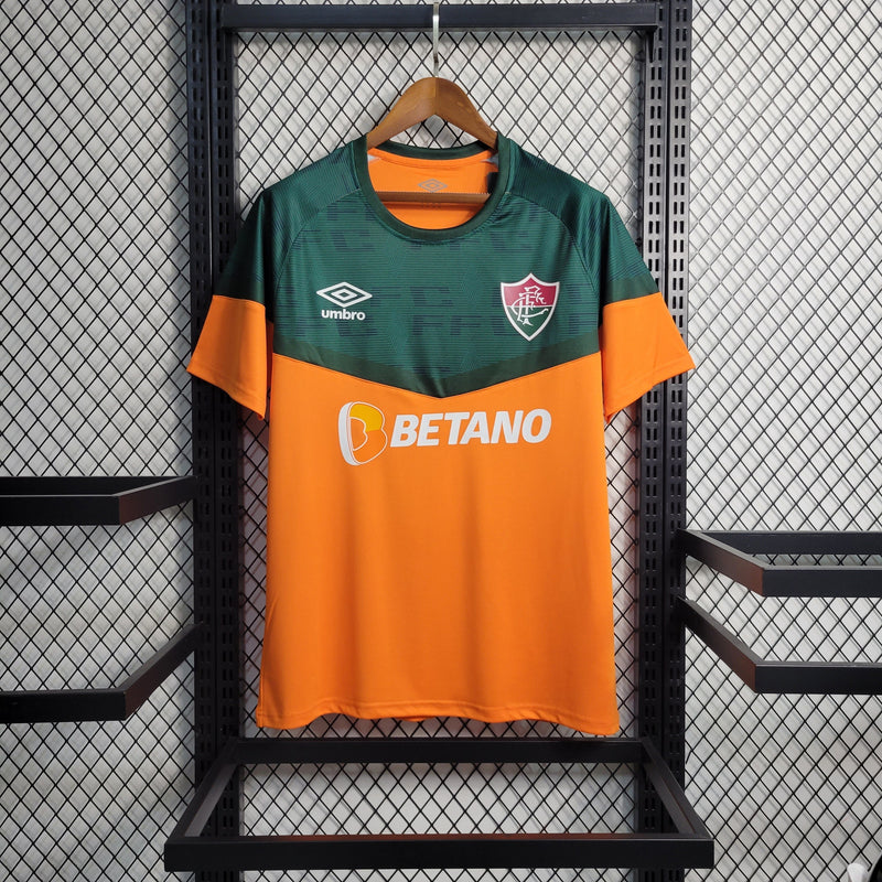 Camisa Fluminense Treino Laranja - 23/24 (Importação)