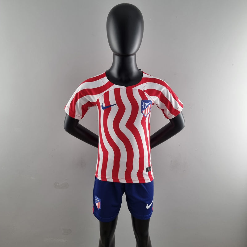 Kit Infantil Atlético de Madrid Titular 22/23 (Importação)