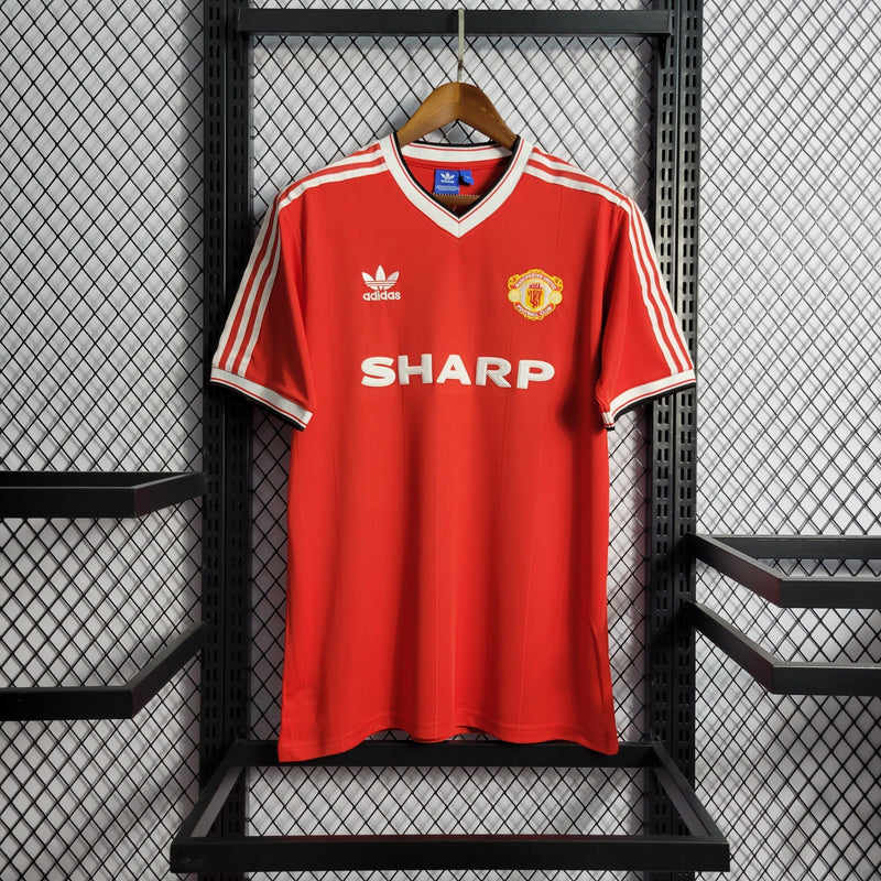 Camisa Manchester United Titular 1984 - Versão Retro (Importação)