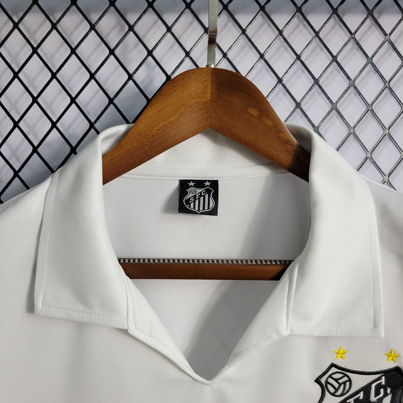 Camisa Santos Titular 1970 - Versão Retro (Importação)