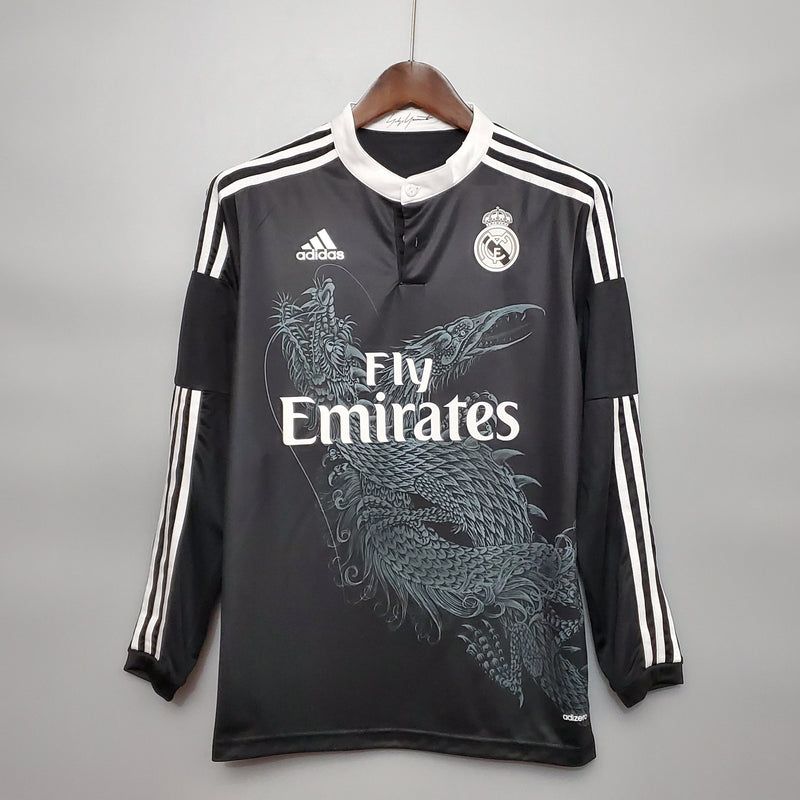 Camisa Real Madrid III 14/15 - Versão Retro Manga Comprida (Importação)