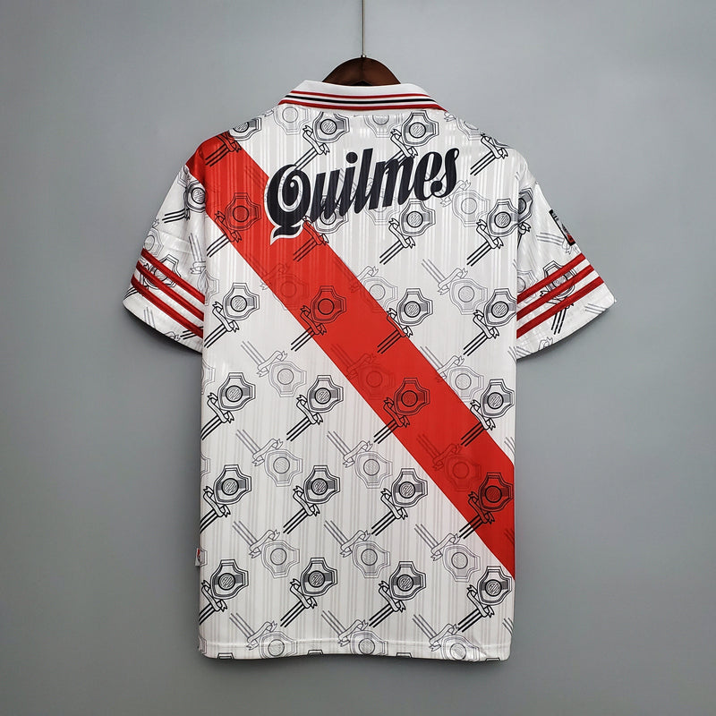 Camisa River Plate Titular 95/96 - Versão Retro (Importação)